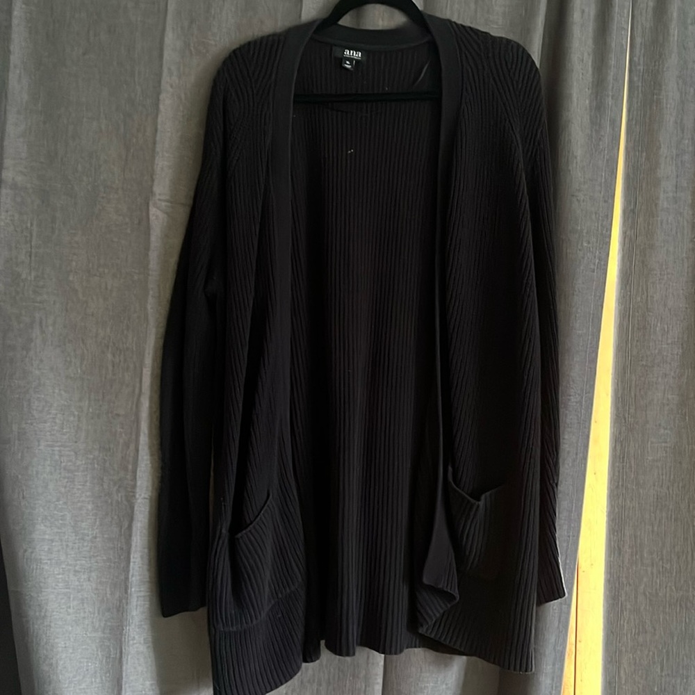 Black Sweater Cardigan